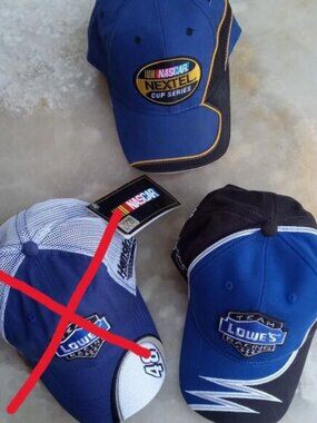 2  NASCAR Men's Ball Caps